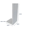 Mur Ogrodzeniowy 220cmx100cm Beton Architektoniczny
